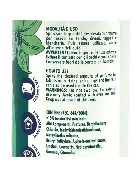 sweet home essenza profumante ambiente e tessuti 250ml - muschio bianco: tuttocasashop.it: pulizia e cura della casa