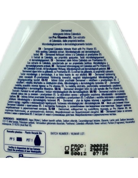 dermomed detergente intimo 250ml - calendula - con proprieta' lenitive: tuttocasashop.it: igiene e cura della persona