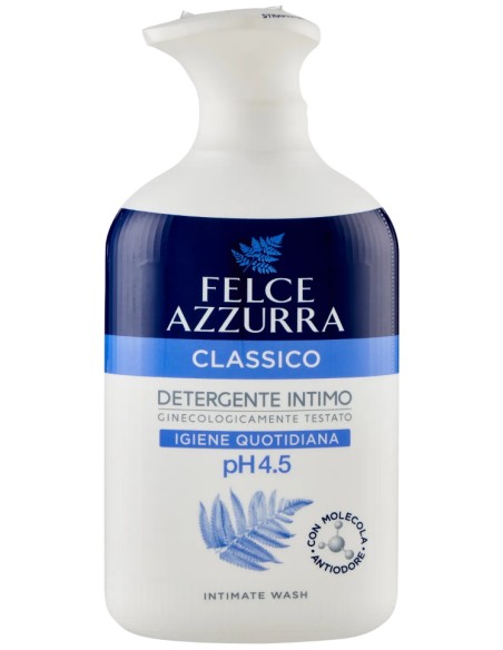 felce azzurra detergente intimo - 250ml - classico ph 4.5 igiene quotidiana: tuttocasashop.it: igiene e cura della persona