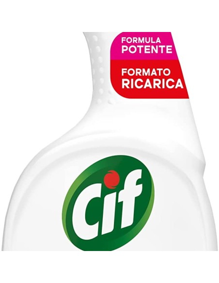 cif spray ricarica - 650ml - attivo con candeggina - 100% igienizzante: tuttocasashop.it: pulizia e cura della casa