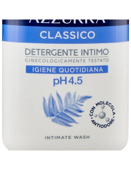 felce azzurra detergente intimo - 250ml - classico ph 4.5 igiene quotidiana: tuttocasashop.it: igiene e cura della persona