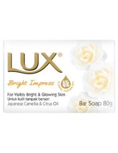 lux sapone solido - 80 grammi - bright impress: tuttocasashop.it: igiene e cura della persona