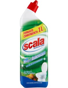 scala wc gel disincrostante - 1 litro - igienizzante - anticalcare: tuttocasashop.it: pulizia e cura della casa