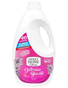 sweet home detersivo liquido per bucato - 40 lavaggi - 2 litri - fiorito: tuttocasashop.it: prodotti per bucato e tessuti