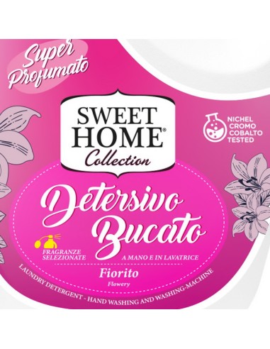 sweet home detersivo liquido per bucato - 40 lavaggi - 2 litri - fiorito: tuttocasashop.it: prodotti per bucato e tessuti
