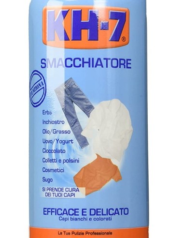 kh7 spray professionale - 750ml - smacchiatore per bucato bianchi e colorati: tuttocasashop.it: pulizia e cura della casa