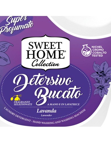 sweet home detersivo liquido per bucato - 40 lavaggi - 2 litri - lavanda: tuttocasashop.it: prodotti per bucato e tessuti