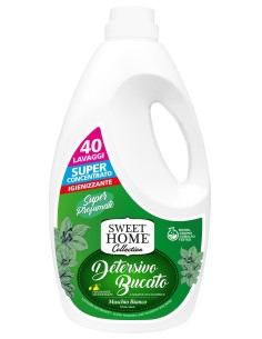 sweet home detersivo liquido per bucato 40 lavaggi 2 litri - muschio bianco: tuttocasashop.it: prodotti per bucato e tessuti