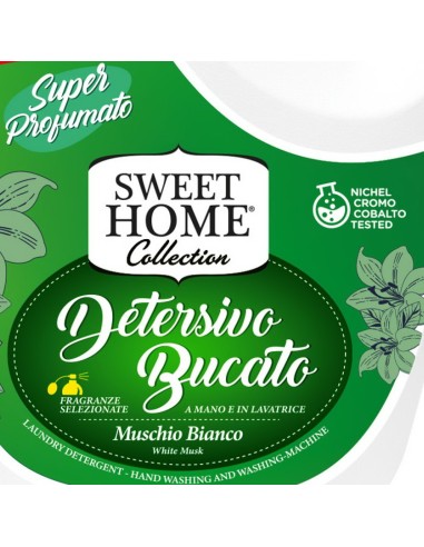 sweet home detersivo liquido per bucato 40 lavaggi 2 litri - muschio bianco: tuttocasashop.it: prodotti per bucato e tessuti