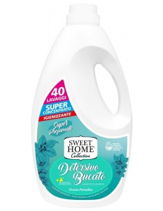 sweet home detersivo liquido per bucato 40 lavaggi 2 litri - ocean paradise: tuttocasashop.it: prodotti per bucato e tessuti