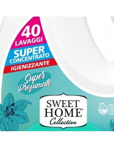 sweet home detersivo liquido per bucato 40 lavaggi 2 litri - ocean paradise: tuttocasashop.it: prodotti per bucato e tessuti