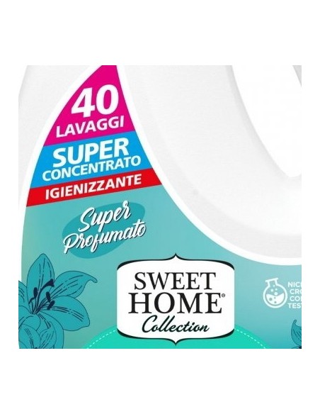 sweet home detersivo liquido per bucato 40 lavaggi 2 litri - ocean paradise: tuttocasashop.it: prodotti per bucato e tessuti