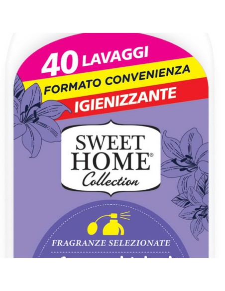 sweet home ammorbidente concentrato - 40 lavaggi - 1 litro - lavanda: tuttocasashop.it: prodotti per bucato e tessuti