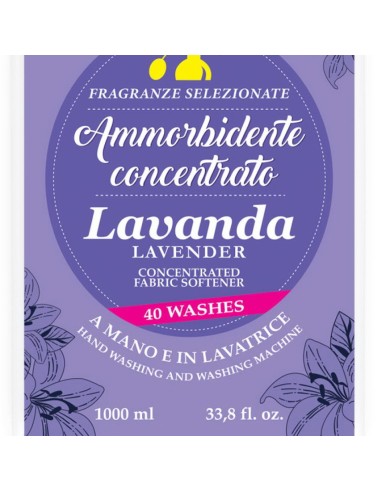 sweet home ammorbidente concentrato - 40 lavaggi - 1 litro - lavanda: tuttocasashop.it: prodotti per bucato e tessuti