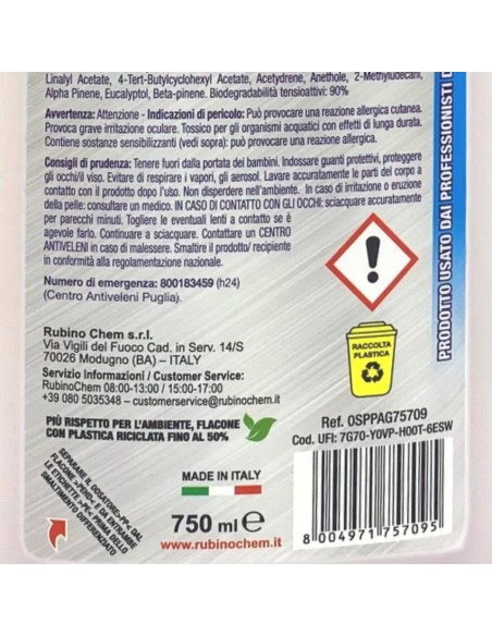 spryl gel detergente pavimenti profumante ultra concentrato 750ml - azzurra: tuttocasashop.it: pulizia e cura della casa