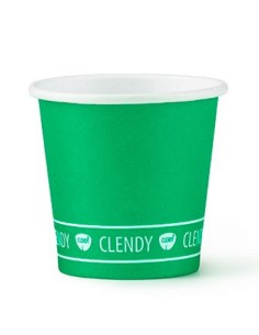 clendy bicchieri caffe' monouso in carta da 75ml - 50 pezzi - verde: tuttocasashop.it: carta & monouso