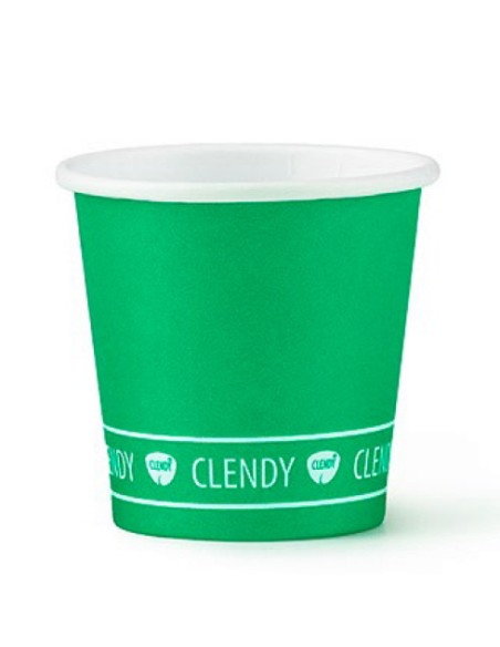 clendy bicchieri caffe' monouso in carta da 75ml - 50 pezzi - verde: tuttocasashop.it: carta & monouso