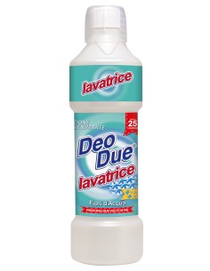 deo due lavatrice detersivo igienizzante 25 lavaggi 1 litro - fiori d'acqua: tuttocasashop.it: prodotti per bucato e tessuti