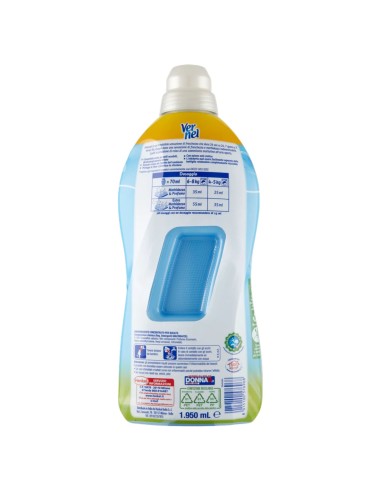 vernel ammorbidente concentrato - 78 lavaggi - 1950ml - blu oxygen: tuttocasashop.it: prodotti per bucato e tessuti