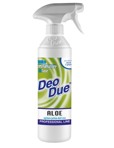 deo due profumatore bifase profumante neutralizzante - 500ml - aloe: tuttocasashop.it: pulizia e cura della casa