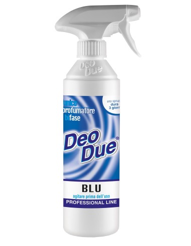 deo due profumatore bifase profumante neutralizzante - 500ml - blu: tuttocasashop.it: pulizia e cura della casa