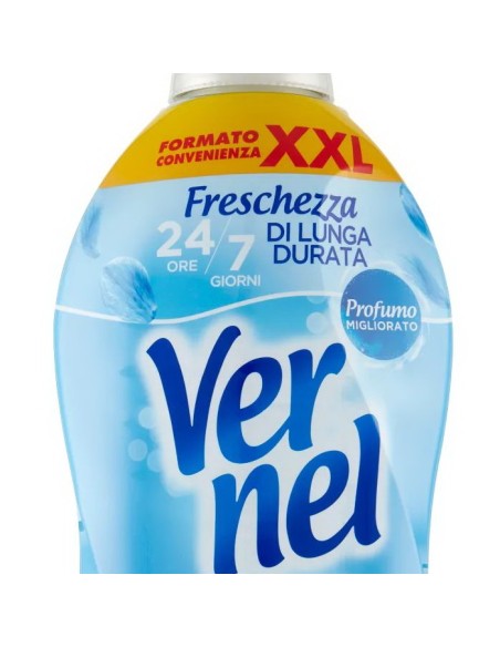 vernel ammorbidente concentrato - 78 lavaggi - 1950ml - blu oxygen: tuttocasashop.it: prodotti per bucato e tessuti