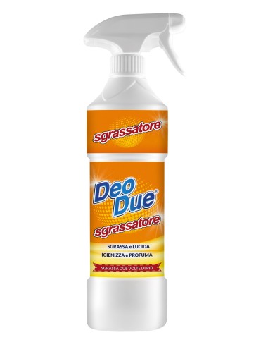 deo due sgrassatore 750ml - sgrassa lucida igienizza profuma: tuttocasashop.it: pulizia e cura della casa
