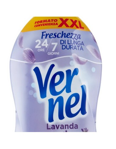 vernel ammorbidente concentrato - 78 lavaggi - 1950ml - lavanda: tuttocasashop.it: prodotti per bucato e tessuti