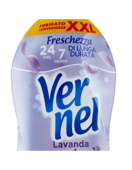 vernel ammorbidente concentrato - 78 lavaggi - 1950ml - lavanda: tuttocasashop.it: prodotti per bucato e tessuti