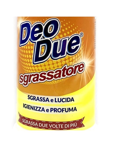deo due sgrassatore 750ml - sgrassa lucida igienizza profuma: tuttocasashop.it: pulizia e cura della casa
