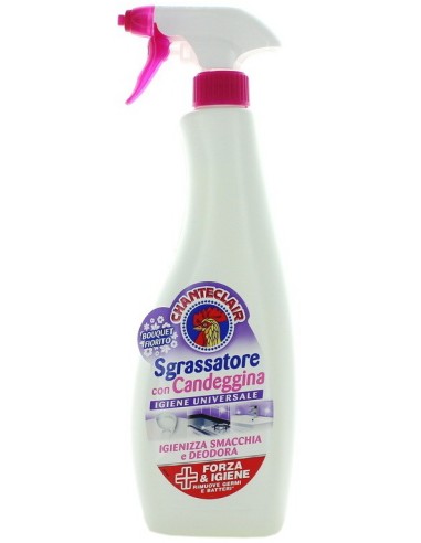 chanteclair sgrassatore universale spray 625ml - candeggina bouquet: tuttocasashop.it: pulizia e cura della casa
