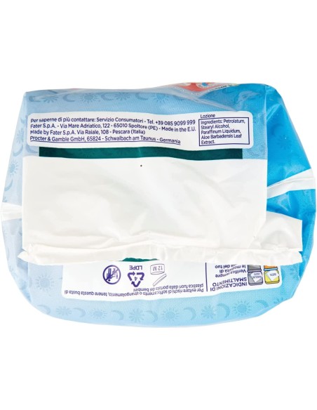 pampers sole e luna mutandino - 14 pannolini taglia 5 junior 12-18kg: tuttocasashop.it: igiene e cura della persona