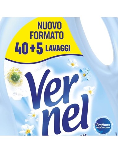 vernel ammorbidente per bucato - 45 lavaggi - 2970ml - blu oxygen: tuttocasashop.it: prodotti per bucato e tessuti