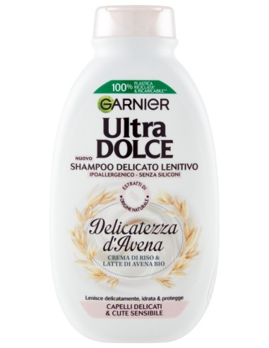 ultra dolce shampoo 250ml delicato lenitivo - delicatezza d'avena: tuttocasashop.it: igiene e cura della persona