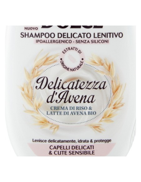 ultra dolce shampoo 250ml delicato lenitivo - delicatezza d'avena: tuttocasashop.it: igiene e cura della persona