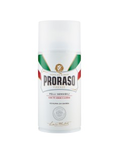 proraso schiuma da barba - 300ml - pelli sensibili - te' verde e avena: tuttocasashop.it: igiene e cura della persona
