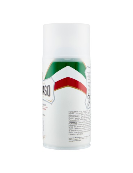 proraso schiuma da barba - 300ml - pelli sensibili - te' verde e avena: tuttocasashop.it: igiene e cura della persona