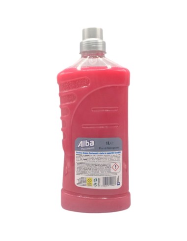 alba pavimenti detergente liquido - 1 litro - fiori di melograno: tuttocasashop.it: pulizia e cura della casa