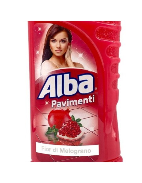 alba pavimenti detergente liquido - 1 litro - fiori di melograno: tuttocasashop.it: pulizia e cura della casa