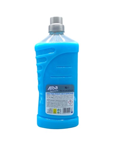 alba pavimenti detergente liquido - 1 litro - fior di loto & peonia: tuttocasashop.it: pulizia e cura della casa