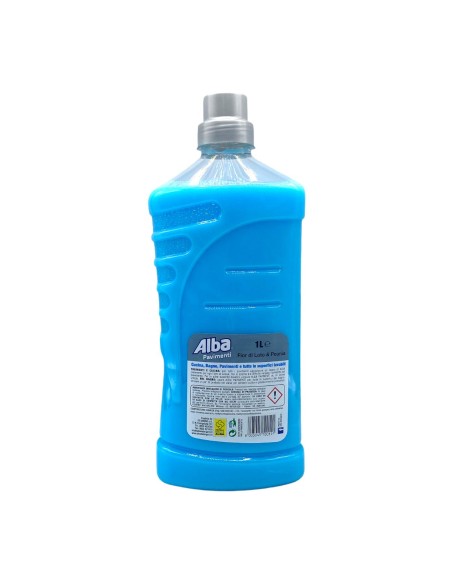 alba pavimenti detergente liquido - 1 litro - fior di loto & peonia: tuttocasashop.it: pulizia e cura della casa