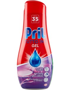 pril tutto in 1 gel detergente lavastoviglie - 35 lavaggi - 630ml - classico: tuttocasashop.it: pulizia e cura della casa