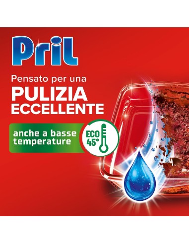 pril tutto in 1 gel detergente lavastoviglie - 35 lavaggi - 630ml - classico: tuttocasashop.it: pulizia e cura della casa