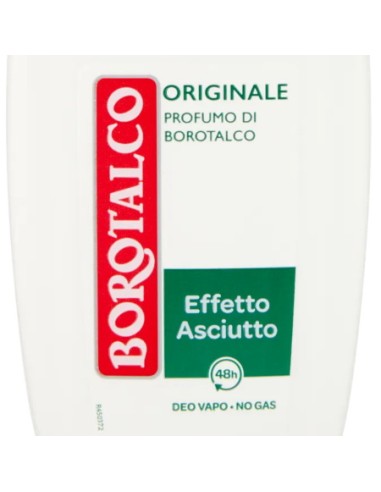 borotalco deodorante vapo no-gas 75ml - original 48h - effetto asciutto: tuttocasashop.it: igiene e cura della persona