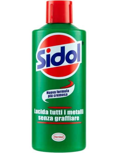 sidol lucida metalli universale - 150ml - per tutti i tipi di metallo: tuttocasashop.it: pulizia e cura della casa