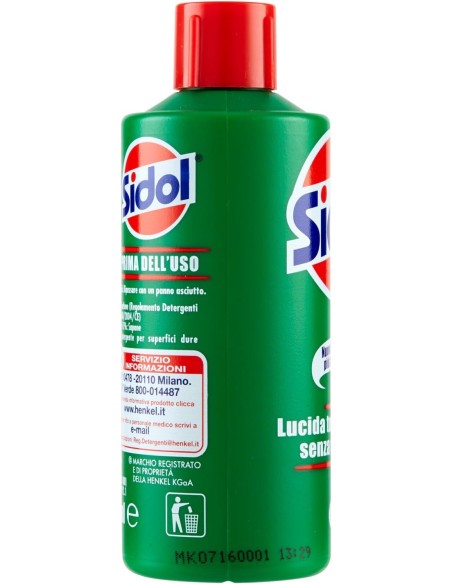 sidol lucida metalli universale - 150ml - per tutti i tipi di metallo: tuttocasashop.it: pulizia e cura della casa