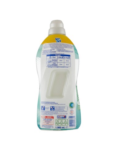 vernel ammorbidente concentrato - 78 lavaggi - 1950ml - vento di freschezza: tuttocasashop.it: prodotti per bucato e tessuti