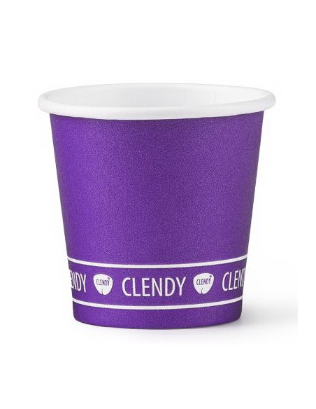 clendy bicchieri caffe' monouso in carta da 75ml - 50 pezzi - viola: tuttocasashop.it: carta & monouso