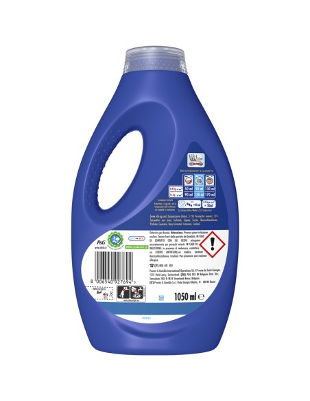 Dash Detersivo Lavatrice Liquido 21 Lavaggi 1050 ml Lavanda