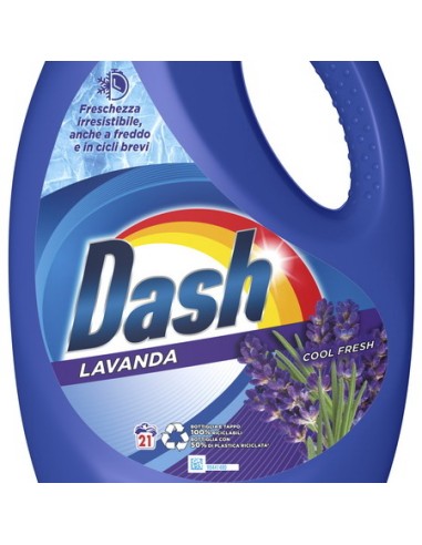 Dash Detersivo Lavatrice Liquido 21 Lavaggi 1050 ml Lavanda
